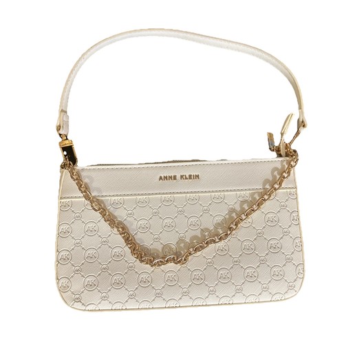 Anne klein white leather all - white,