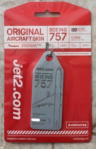 Aviationtag jet jet2 - aviationtag,