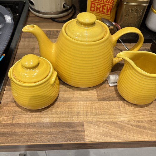 Vintage rayware teapot sugar - vintage,