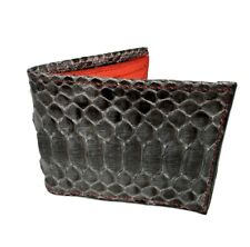 Genuine Python Billfold, grey