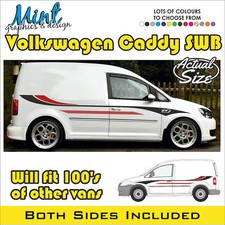 VW CADDY Side Stripes SPORT