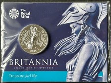 2015 Silver £50 Britannia. superb uncirculated, as issued in sealed pack.