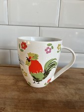 Cath Kidston Mug  Large Colourful Chicken Cockerel Hen Rooster