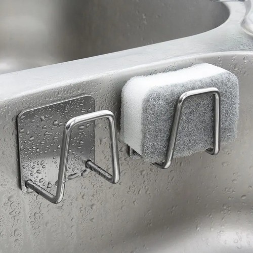 Stainless steel sink sponge - sink,