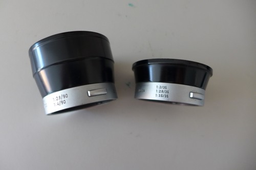 Leica leitz two lens shades - two,