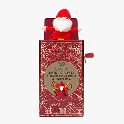 Santa jack a box - santa, jack-in-a-box