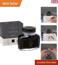 Elegant glass bottle quink - of,