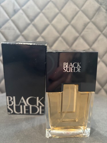 Avon black suede aftershave - black,