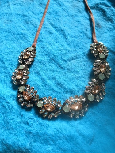 Beautiful necklace with amber - beautiful,