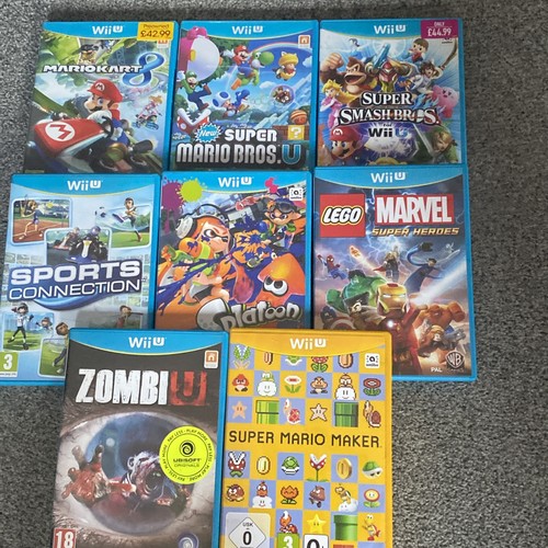 Wii games bundle mario - bundle, x8
