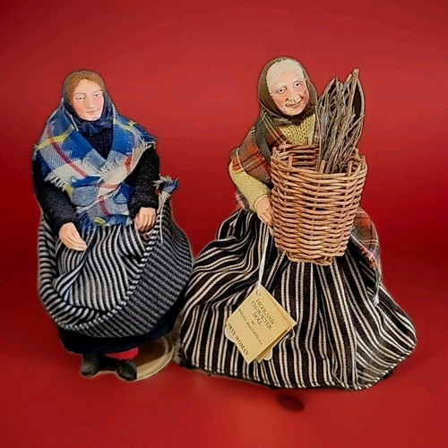 Pair highland character dolls - highland,