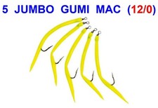 5 YELLOW GUMI MAC SAND EELS