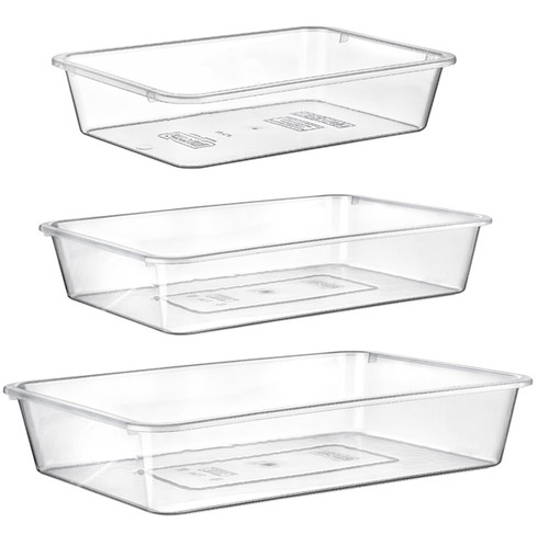 Clear plastic rectangle - plastic,
