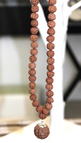 Pathari rudraksha bead mala - pathari,