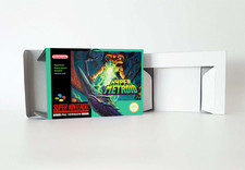 Hyper Metroid UKV PAL Super Nintendo Empty Handmade Replacment Box & Tray