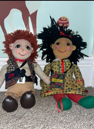Rosie jim 10in rag dolls - rosie,