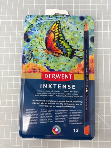 Derwent inktense pencil - inktense, tin