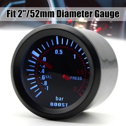 1pc 52mm turbo boost gauge - 52mm,