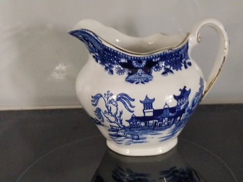 Burleigh ware blue white - blue, &