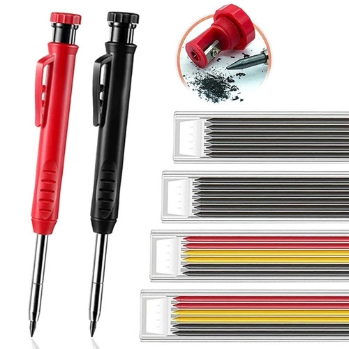 Solid carpenter pencil set - carpenter,
