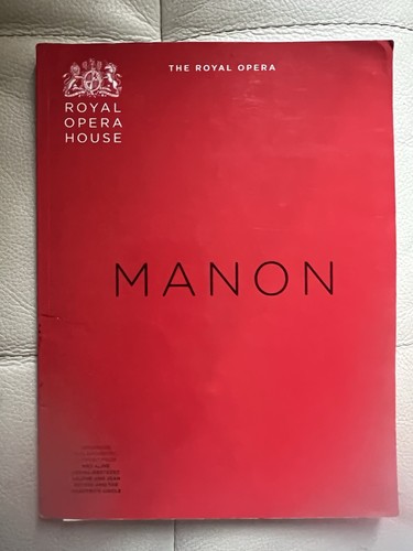 Royal opera house program - opera,