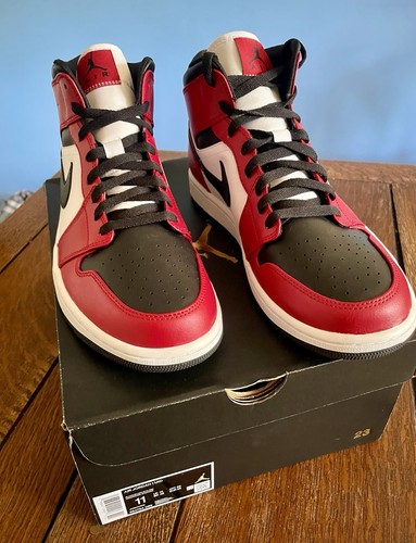 Air jordan mid - air, black/black