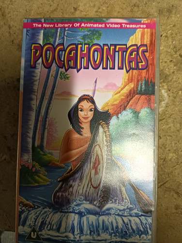 Pocahontas vhs disney - vhs,
