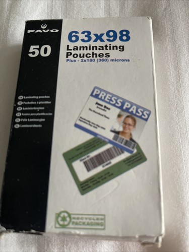 Laminating pouches - x, 9&
