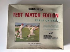 Subbuteo Cricket Test Match