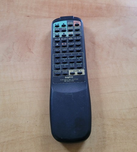 Sanyo mdc3100 remote - sanyo,