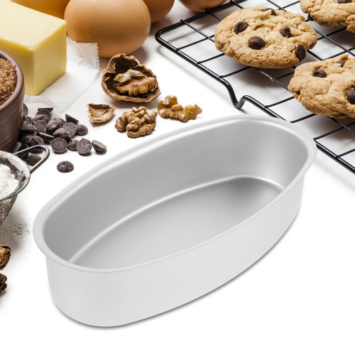 2pcs aluminum oval baking mold - aluminum,