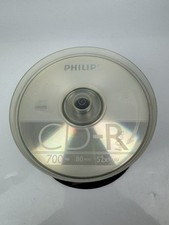 Philips CD-R Blank Recordable Discs 80 Mins 700MB 52x Speed Spindle Pack x 54