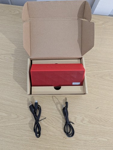 Red black rectangular portable - red/black,