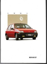 Renault Range Mid 1991 UK Market Brochure 5, Clio, 19, 21, Espace, 25 & GTA
