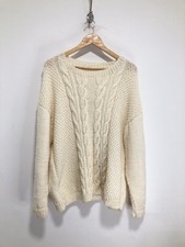 Hand Made Cable Knit Jumper