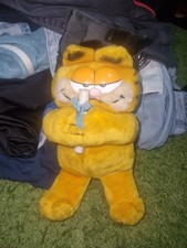 Garfield vintage plush - garfield,