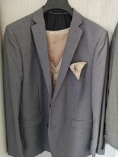 Men's Grey 3-Piece Suit