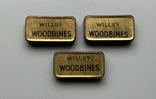 Three c1930 40s - three, tinplate