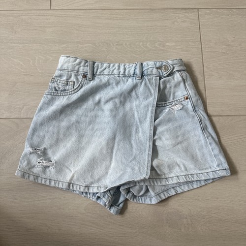 Zara girls blue denim - zara, skort