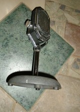 RARE 1930's Universal Velocity Ribbon Microphone w Stand