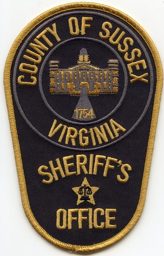 Sussex county virginia sheriff - county,