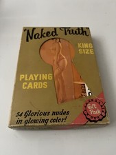 Naked Truth King Size Playing Cards X54 Mint