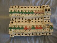 job lot of F&G Moeller MCB’s XPOLE type B & C RCD B32 C32 B6 C6 B10 B16 C16