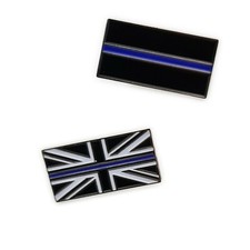 Thin Blue Line Police Pin