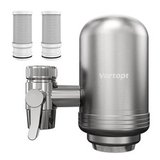 Forvortopt Stainless Faucet Tap Water Filter Purifier Filtration System Kitchen*