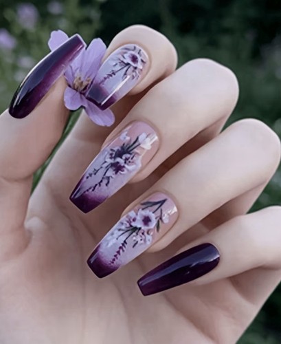 24pcs ballet press nails - 24pcs,