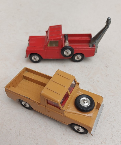 Corgi 406 land rover - 2x, 109"