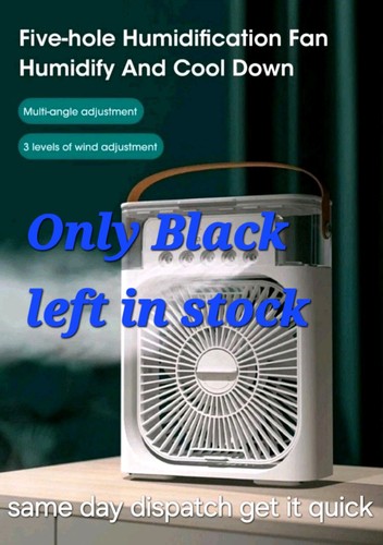 New black portable air - black, coller