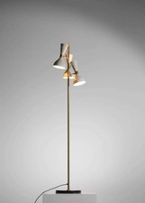 Mid Century Floor Lamp Brass