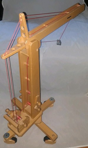 Large fagus wooden tower crane - fagus,